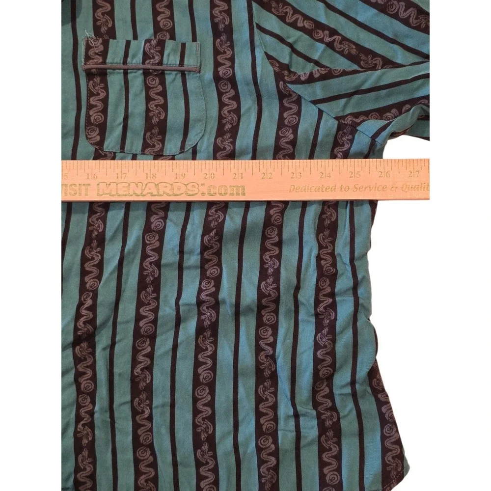 Disney Haunted Mansion Pajama Set Womens 1X Striped Shirt Shorts VTG Style - Picture 2 of 10